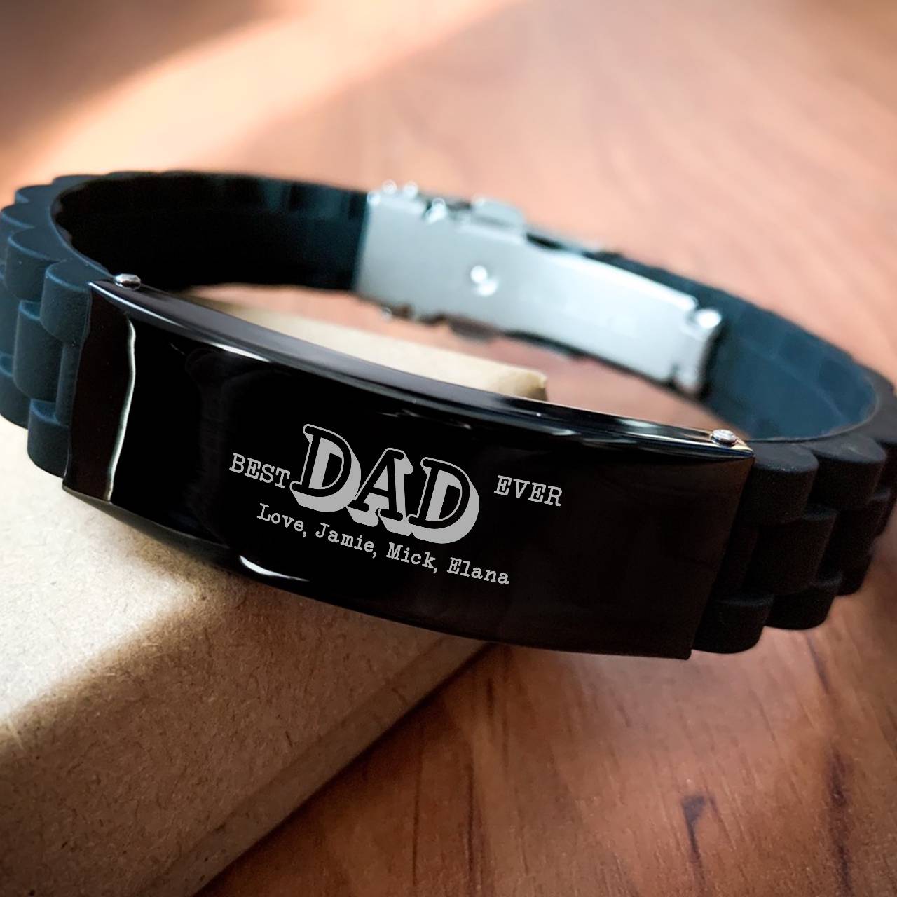 Dad on sale personalized bracelet