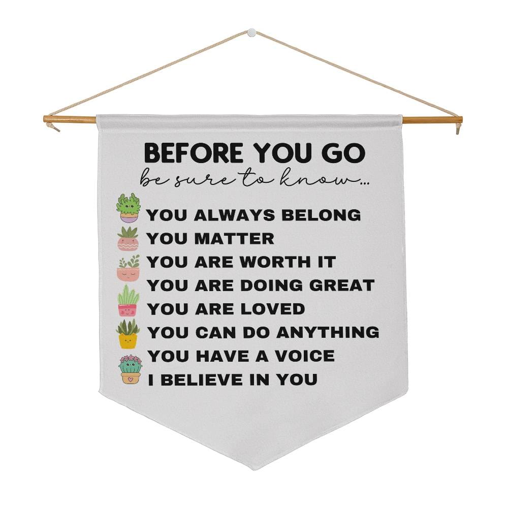 Affirmation wall pennant for kids  Inspirational classroom decor Kids room decor Positive classroom wall art