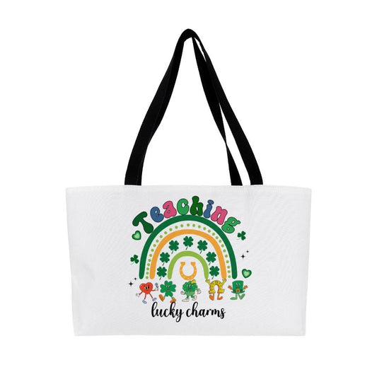 Lucky Charms Teacher Tote St.Patrick's day Weekender Tote