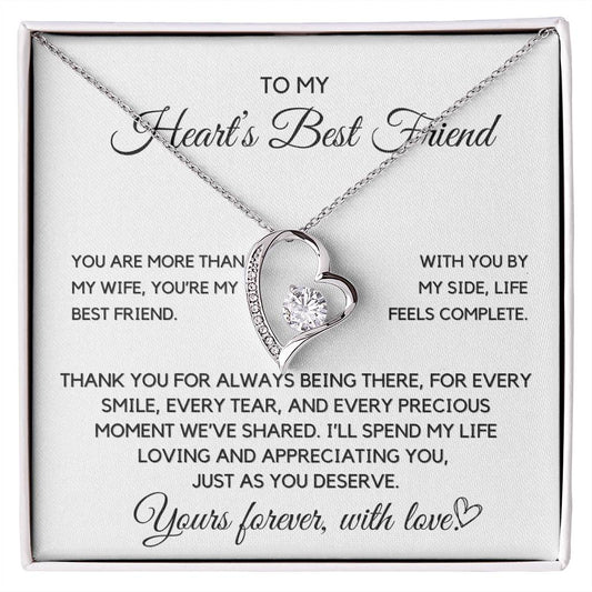 Heart's Best friend- Forever Love Necklace