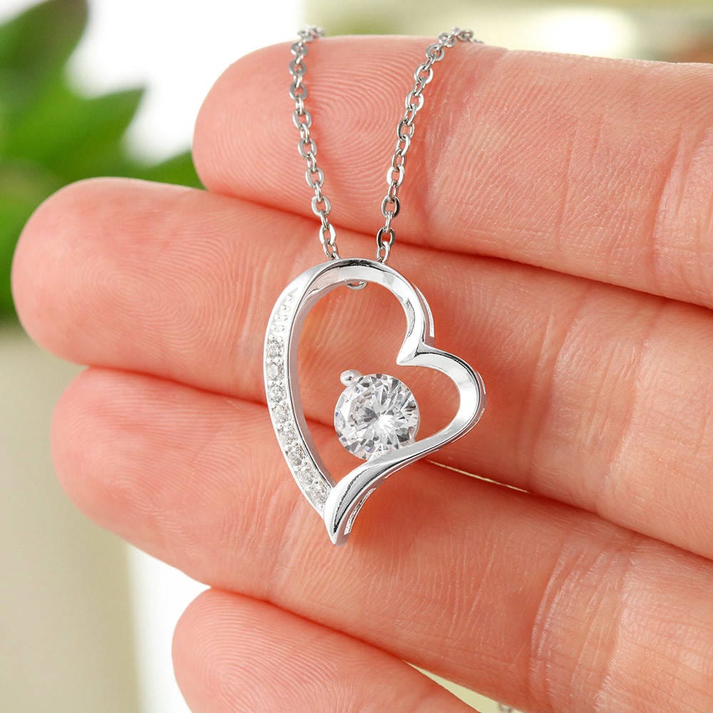 To my Wife Forever Love Necklace Love & Light Gift for her