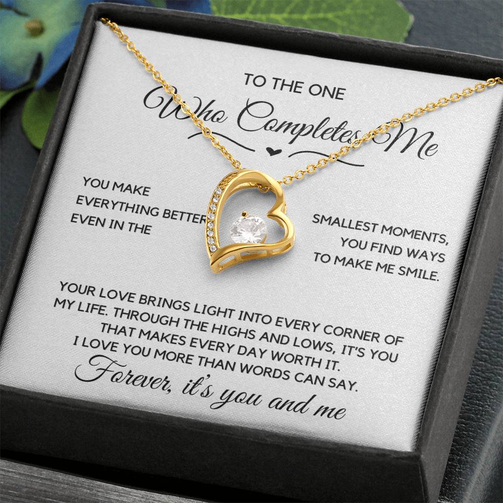 Wife- Forever Love Necklace-You make Everything better