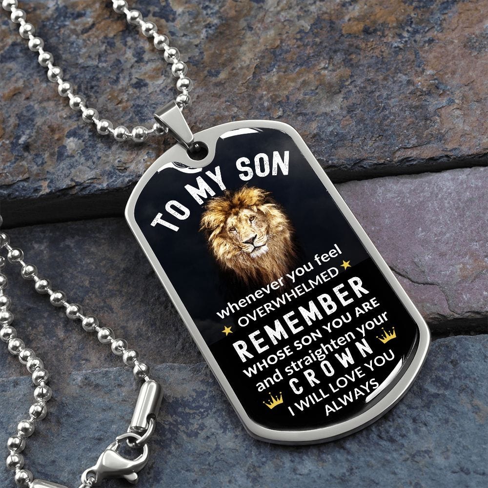 Dog Tag- This old Lion From Dad
