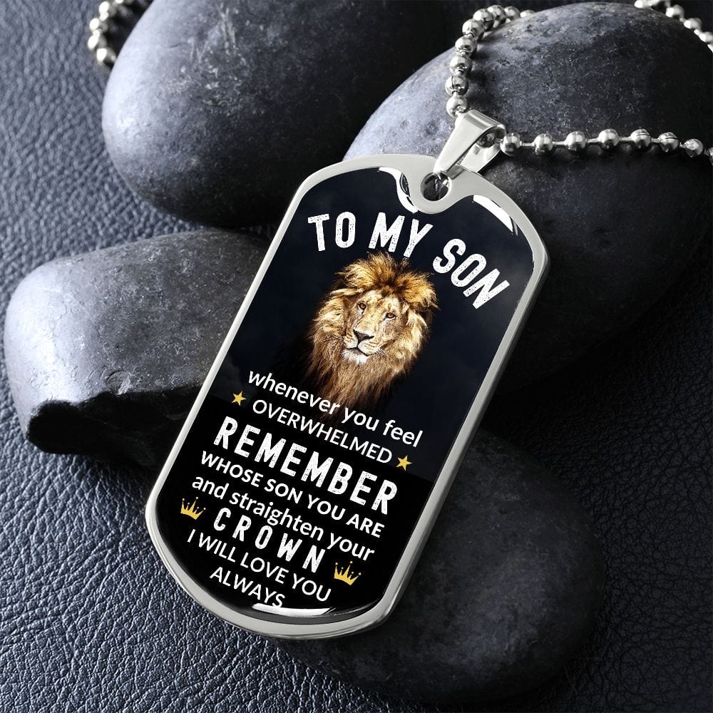 Dog Tag- This old Lion From Dad