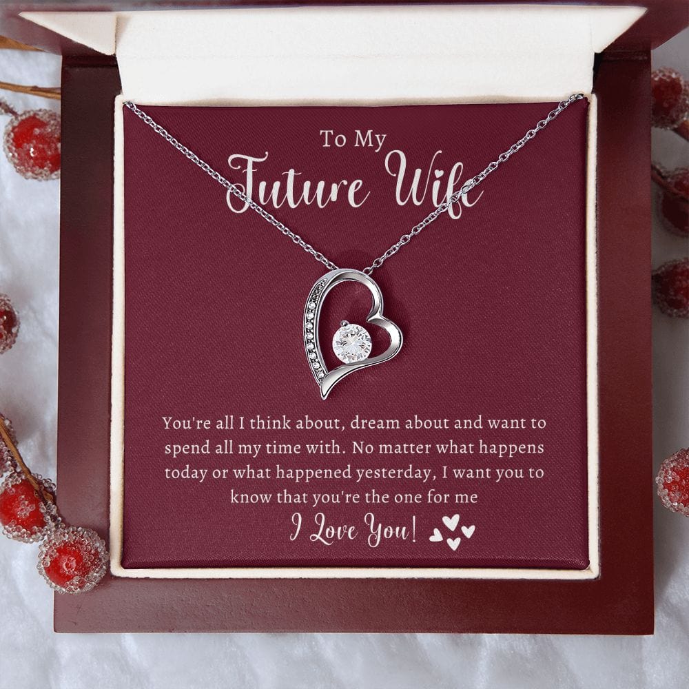 Future Wife- Red Forever Love Necklace