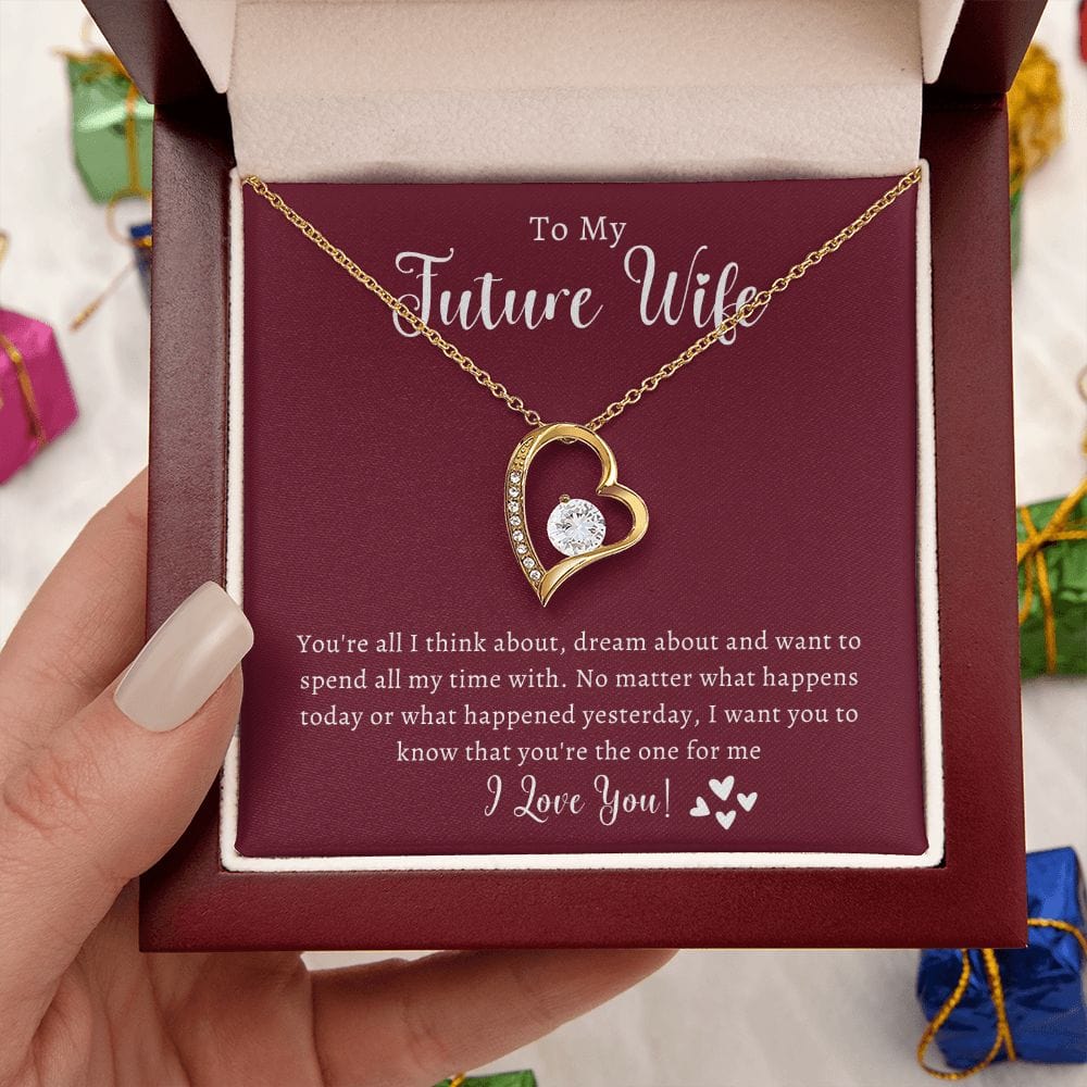 Future Wife- Red Forever Love Necklace