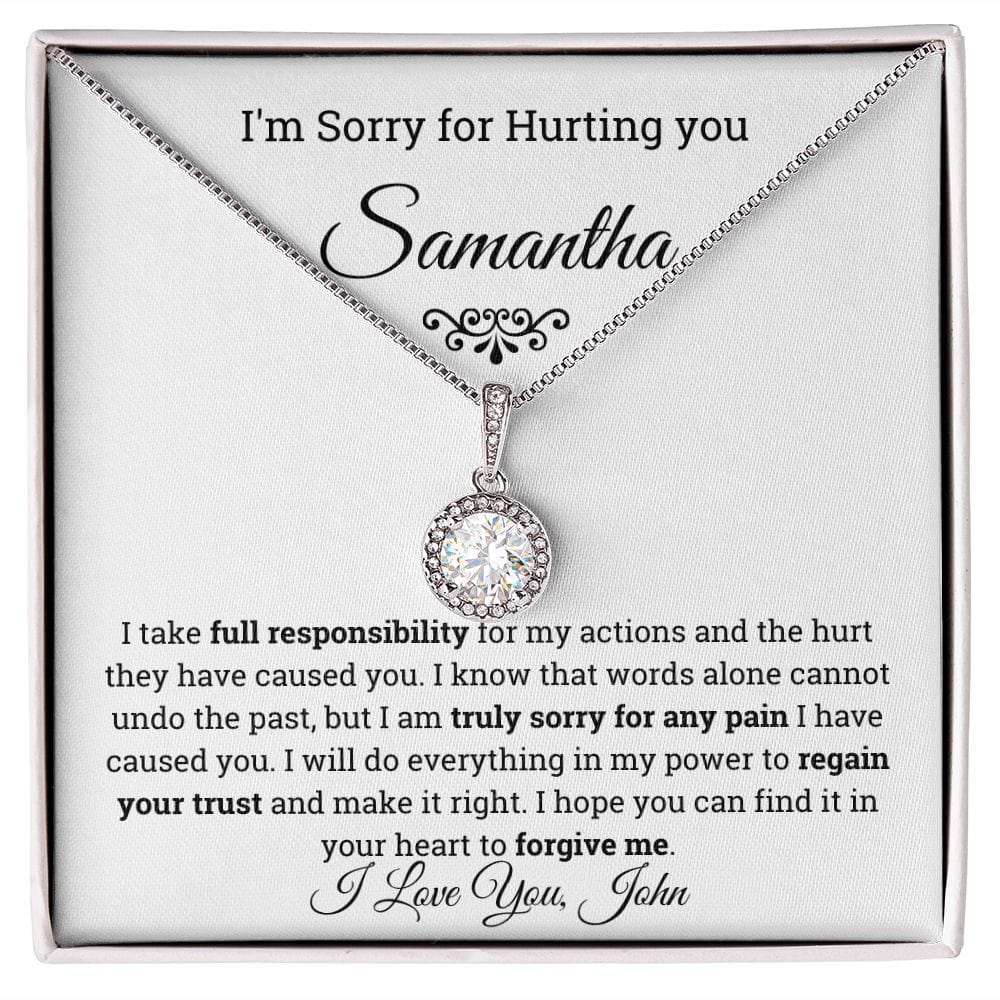 Amazon.com: Sorry Gift Apology Gift for Her, Please Forgive Me Gift for  Wife, Girlfriend, Friend, Forgiveness, Forgive Necklace, Sorry Card :  Clothing, Shoes & Jewelry