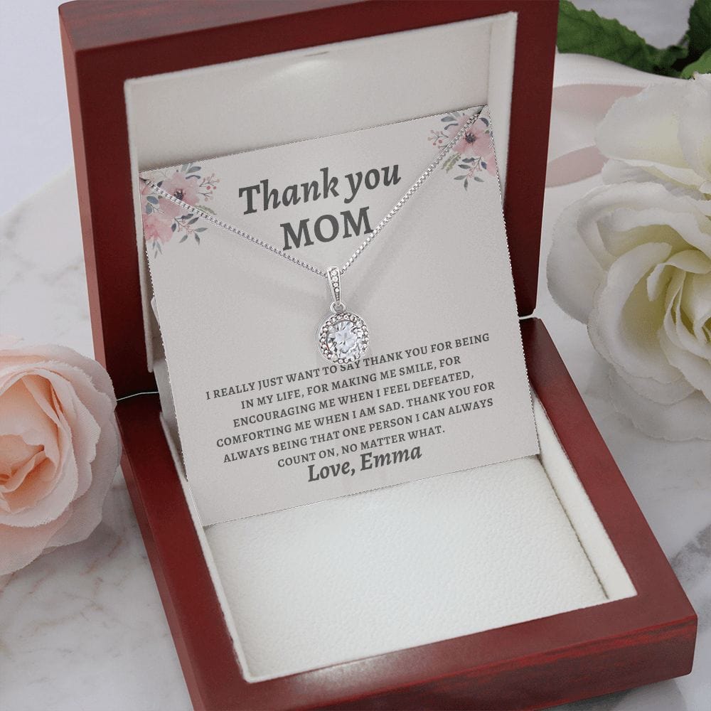 Gift To My Mom From Son Birthday Mothers Day Gifts Necklace From Daughter  To Mom