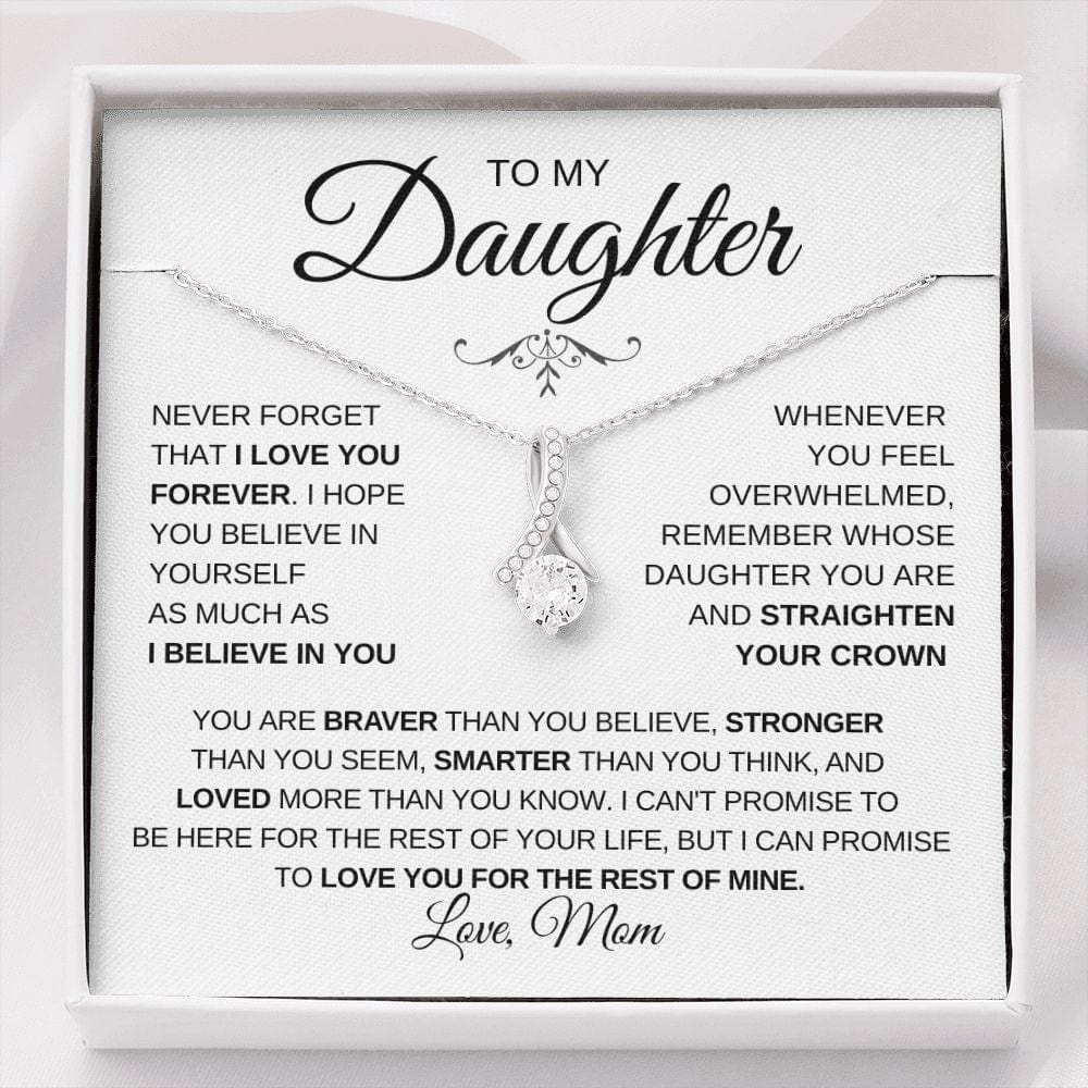 I Believe in you- Mom To Daughter Alluring Necklace