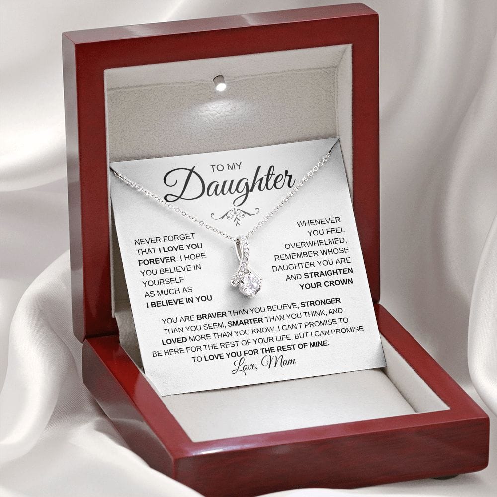 I Believe in you- Mom To Daughter Alluring Necklace
