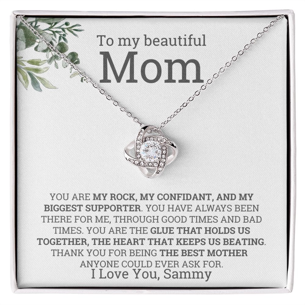 Personalized Gifts for Mom Birthday, Christmas Necklace, Personal Gift –  Mooi Metal Art