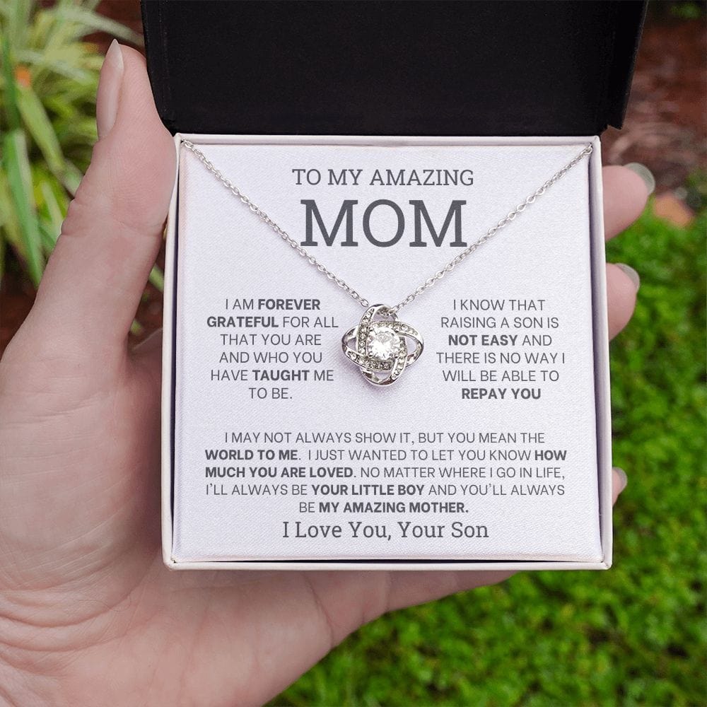 Personalized gifts for mom from son,Mom Necklace, To mom from daughter