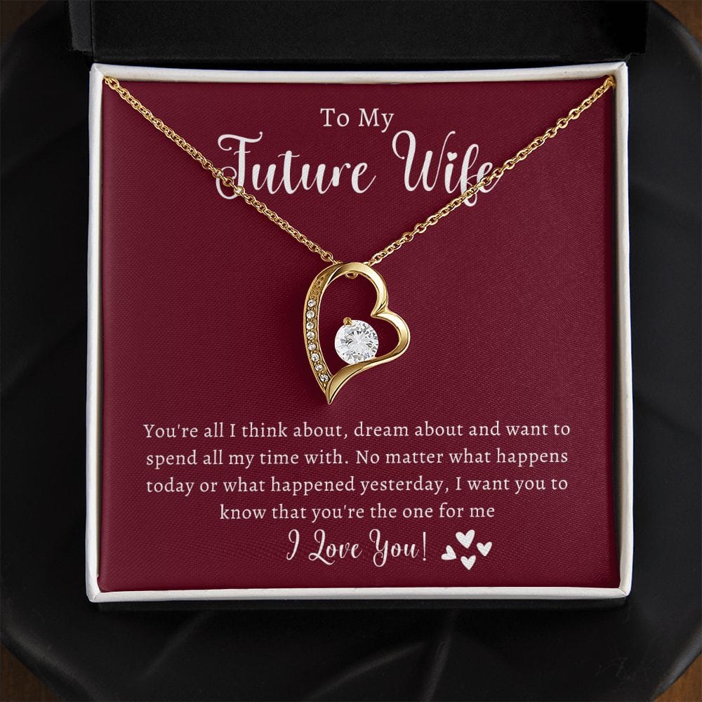 Future Wife- Red Forever Love Necklace