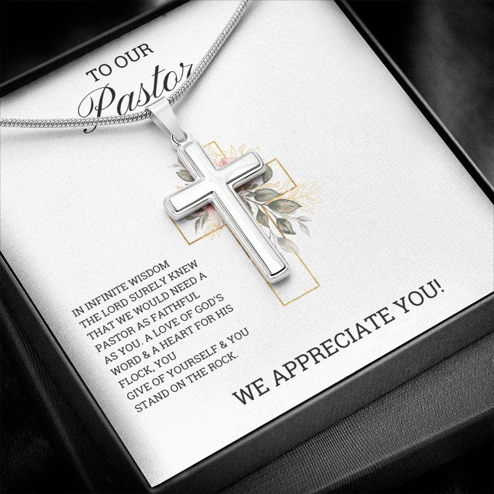 Cross Necklace Pastor Appreciation Gift