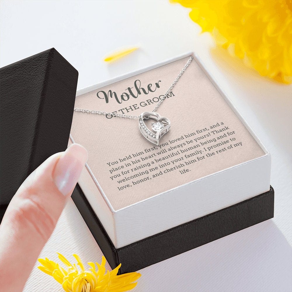 Mother In Law Wedding Gift From Bride, Mother of the Groom Necklace, Future Mother in Law Gift, Gift For Mother-In-Law, Wedding Gift