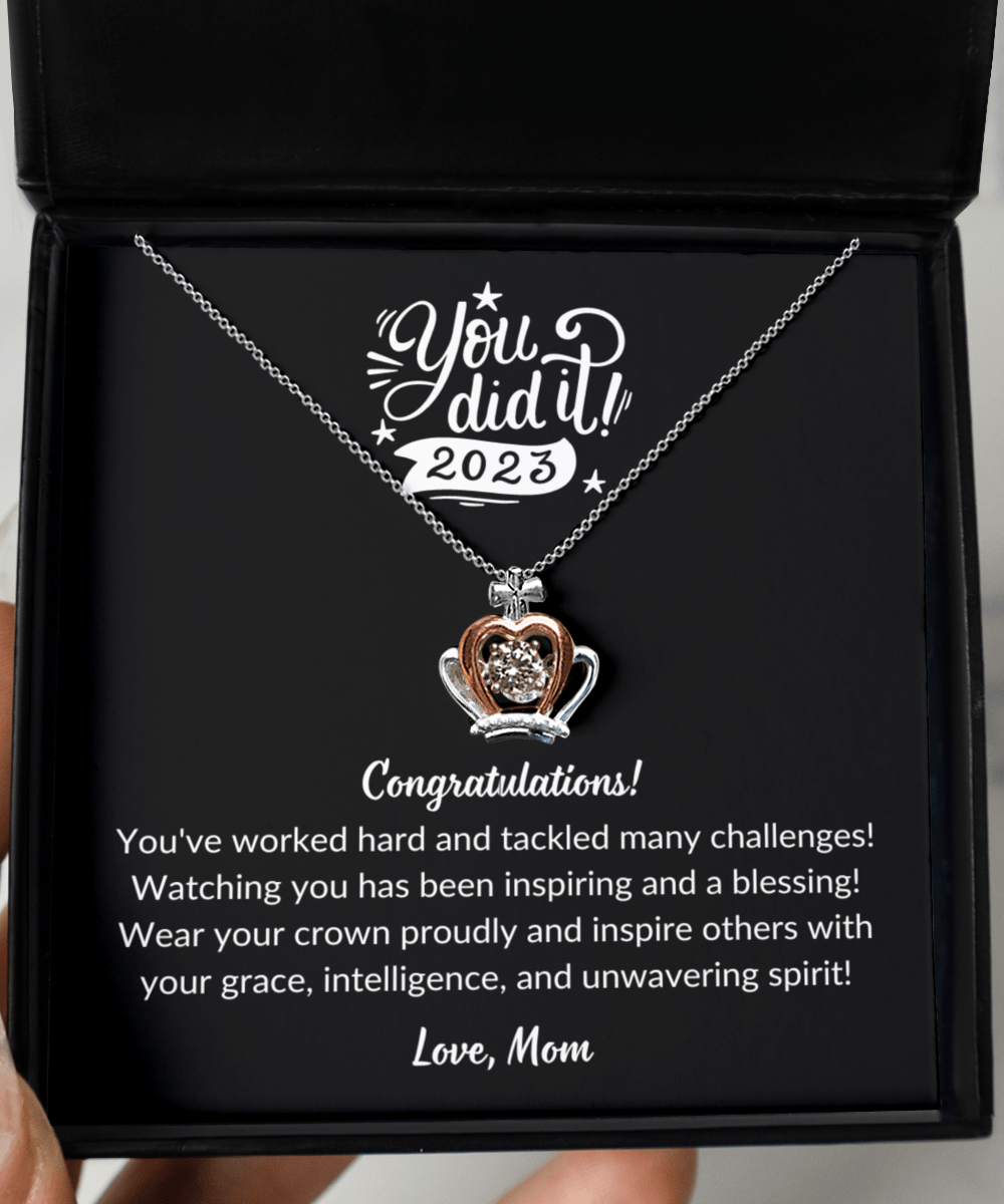 Graduation Gift 2023 for Daughter from Mom,2023 graduation necklace