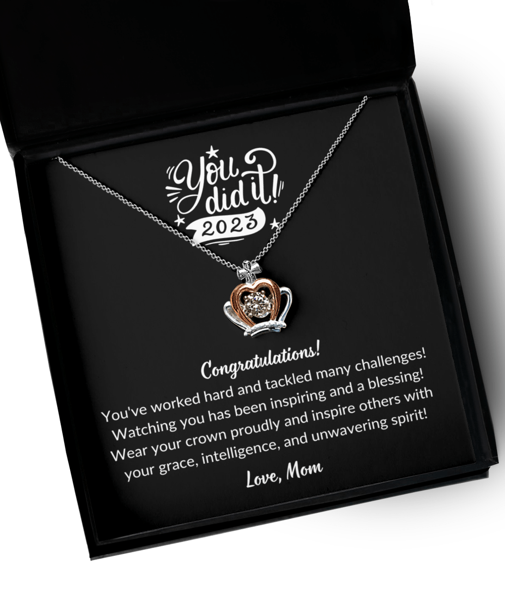 Graduation Gift 2023 for Daughter from Mom,2023 graduation necklace